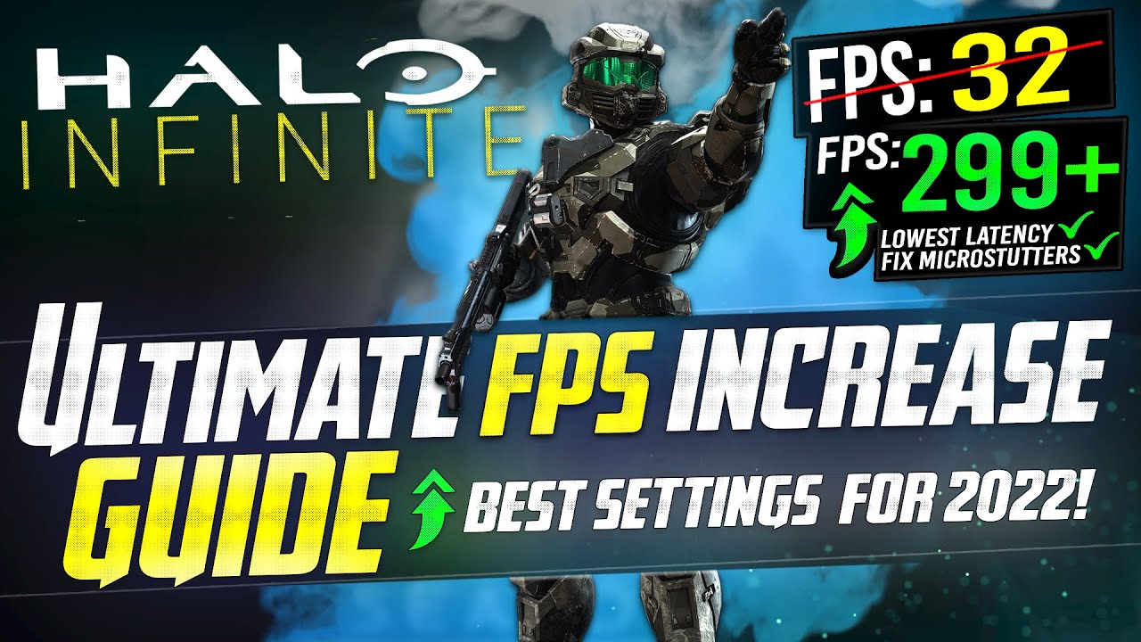 HALO INFINITE: Dramatically increase performance / FPS with any setup! BEST SETTINGS - Panjno