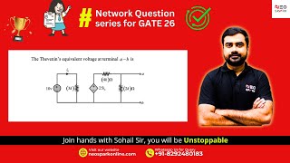 #05 Network Question Series for GATE 26 | EE | ECE | IN