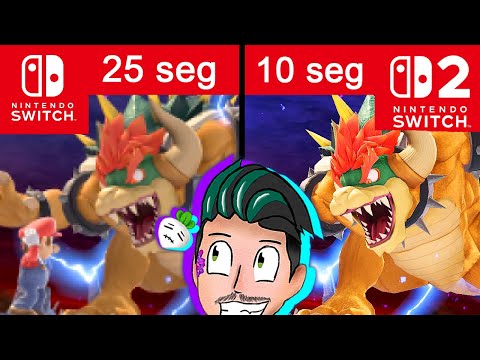 ¡Qué es esta velocidad! REACCIÓN a SMASH ULTIMATE en SWITCH 2