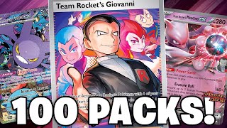 I Opened 100 Packs Of Destined Rivals.. (Team Rocket's Pokemon Set!)