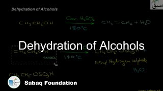 Dehydration of Alcohols