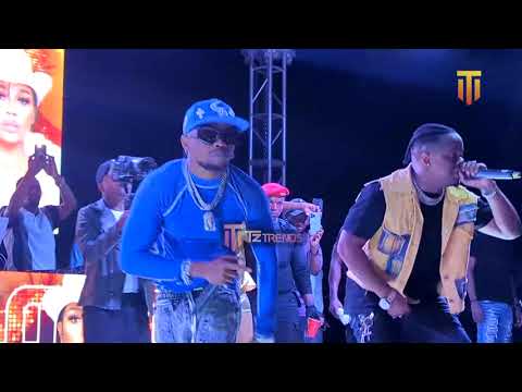WHOZU na MARIOO watambulisha wimbo wao mpya "VISIT BONGO" waimba Live KIDIMBWI