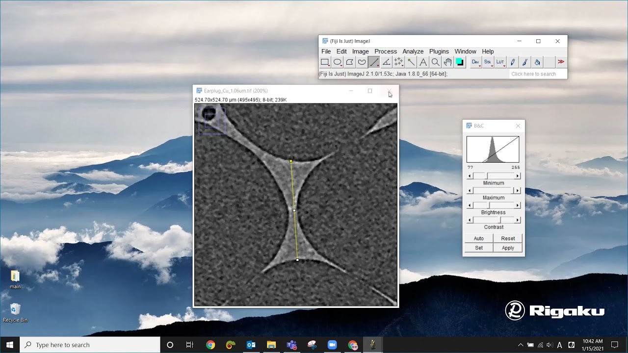 Thumbnail image of ImageJ - Getting Started Guide
