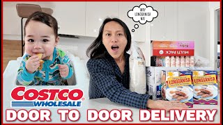 MAY DOOR TO DOOR DELIVERY ANG COSTCO! ORDER AGAD! MAY LONGGANISA NA TAYO! ❤️ | rhazevlogs