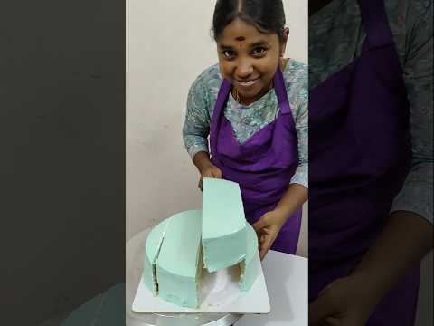 😭recreate panna sollitanganga intha cake ah...#shorts #trending #cake #viralvideo #minivlog
