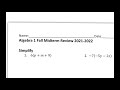 Understanding Basic Algebra Concepts