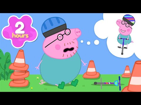 Daddy Pig Jumping Stick DISASTER! ⚠️ | Peppa Pig Full Episodes | 2 Hours of Kids Cartoons