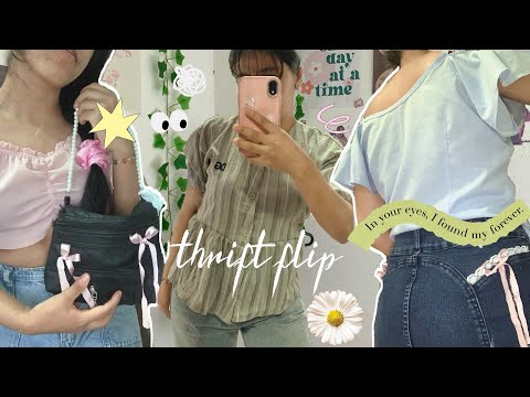 THRIFT FLIP with me ★ transformando ropa vieja (Inspirado en Pinterest)