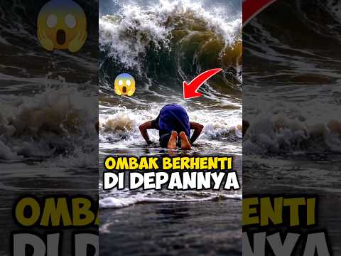 Ombak Besar Datang Saat Dia Beribadah… Tapi Tiba-Tiba Berhenti di Depannya! 😱