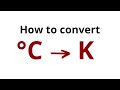 Celsius to Kelvin Conversions