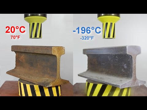 HYDRAULIC PRESS VS OBJECTS COOLED IN LIQUID NITROGEN