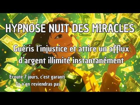 Hypnose attirer l’argent instantanément – Déprogramme la blessure d'injustice en dormant