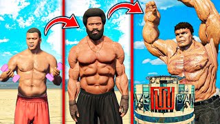 ME CONVIERTO en el HOMBRE Mas Fuerte de GTA 5