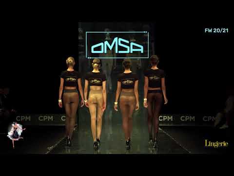 OMSA GRAND DEFILE Lingerie Magazine FW 2020 CPM Moscow