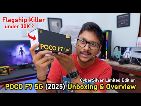 Flagship Phone under 30K..?😱 POCO F7 5G (2025) Unboxing & Gaming Test🔥