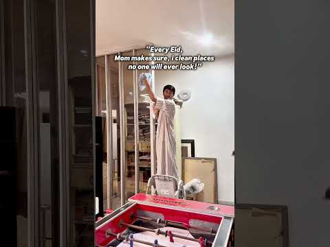Eid Mubarak ๐ฉ#LolLuqman #islamicvideo #islam #muslim #eid #eidi #relatable #cleaning
