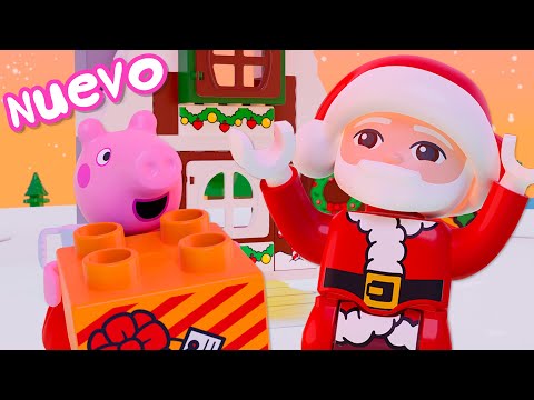 Los Cuentos de Peppa la Cerdita | Visita a Santa | NUEVOS Episodios de LEGO DUPLO