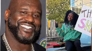 Shaquille O'Neal Surprises Young Wrestler with New Car, Learning She Struggled Getting to Practice