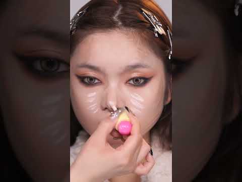 #Creative inspiration #Makeup teaching #Makeup #Makeup before and after makeup #Explosive change