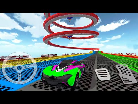 Car Racing Mega Ramp - Extreme Car Stunts Master Driver - Android Gameplay