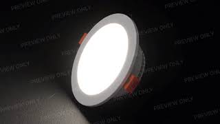 12w pc panel light