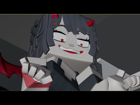 🔴Demon Girl - Animation Progress 1