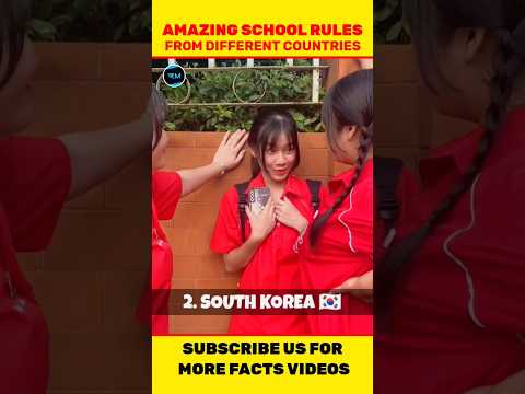 Amazing School Rules From Different Countries #school #shorts