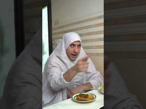 تهديد الام لابنائها على الاكل😂.#ضياء_طلال