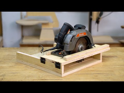 PERFECT Crosscut Techniques with This DIY Circular Saw Track Rail Guide!