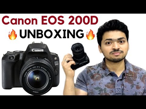 (ENGLISH) Canon EOS 200D Unboxing - Rebel SL2 - Tech Unboxing 🔥🔥