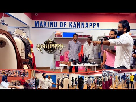 Kannappa Movie Making | Manchu Vishnu