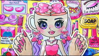 💄BALLERINA CAPPUCCINA Rescuing😮Skincare + Makeup Blind Bag Unboxing ASMR #italianbrainrot #paperdiy