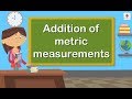 Adding Metric Measurements and Units