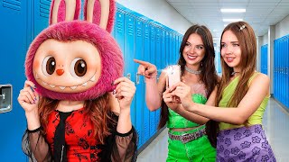 Girl Won't Show Face In School! Nobody Has Seen My Real Face