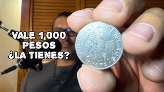 50 Centavos Cuauhtémoc,una moneda con dos años valiosos
