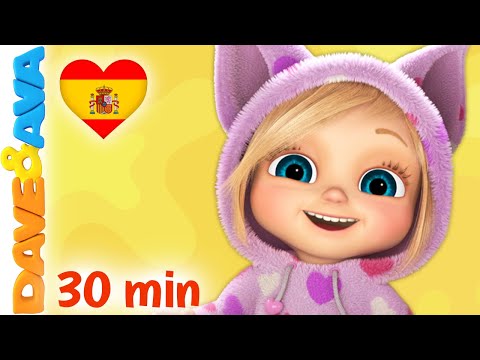 🤩 Así Nos Vamos a Dormir y Más Canciones Infantiles | Dave and Ava en Español 🤩