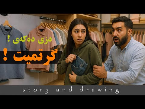 وێنەکێشان و چیرۆک : دایکم فێرە دزی کردم