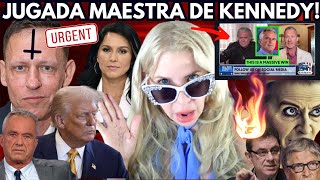 🔴LA VERDAD DETRÁS de PALANTIR⛔RFK Jr MARCA el C0LAPS0 de las VAKUNAS ARNm🔥TULSI GABBARD SIN TAPUJOS