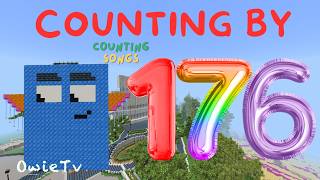 Counting by 176 Song | Minecraft Numberblocks Counting Songs for Kids | Math Songs for Kids