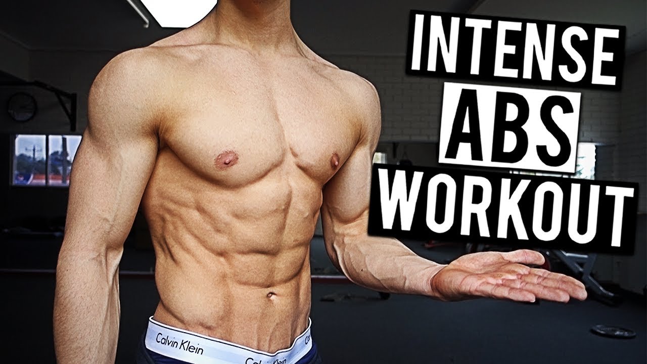 Intense abs workout routine - 10 mins shredded abs - Fraser Wilson