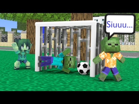 Monster School : Baby Zombie and his mischievous friends - Minecraft Animation