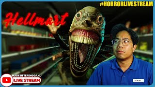 *SERAM!!* KERJA SEBAGAI CASHIER PADA WAKTU MALAM! ||🔴 HELLMART (Malaysia) #HorrorLivestream
