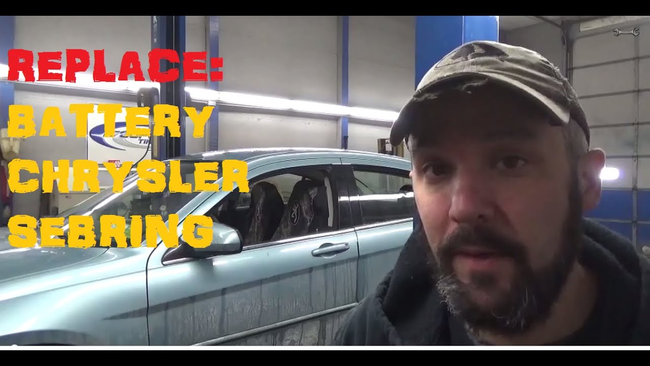 How To Replace Battery - Chrysler Sebring