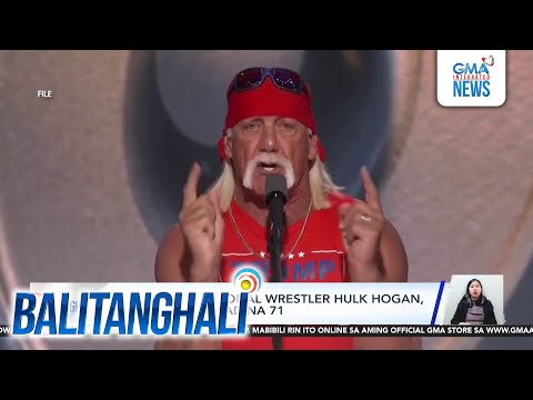 Dating professional wrestler Hulk Hogan, pumanaw sa edad na 71