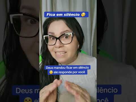 Fica em silêncio 🤐