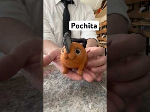 Hice a Pochita de Felting como una motosierra 👁️👄👁️