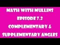 Exploring Complementary and Supplementary Angles