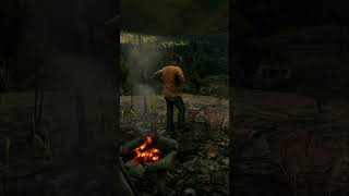 Arthur Camps Alone In The Mountains During A Thunderstorm (preview) RDR2 ASMR  #asmr  #arthurmorgan