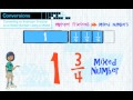 Converting Improper Fractions to Mixed Numbers