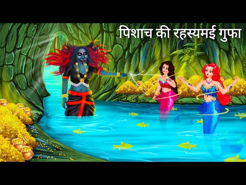 जलपरी और पिशाच की खजाना चोरी | Jalpari cartoon | Jalpari Ki Kahani | Fairy Tales Hindi Moral Stories